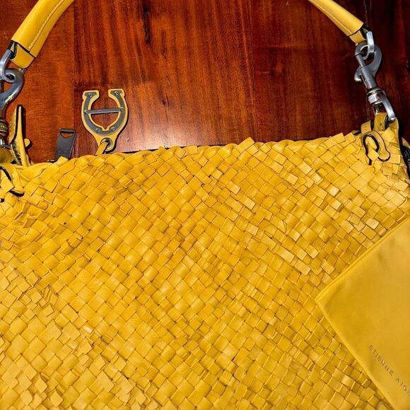 ETIENNE AIGNER
Irena Messenger Bag yellow NWOT - Picture 9 of 10